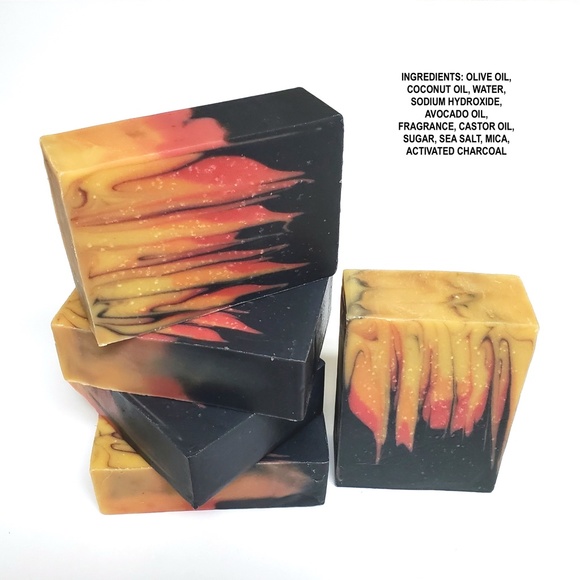 Artisan Clay Soap: Exotic Bonfire - Picture 3 of 3
